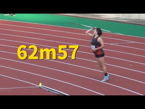 北口榛花 女子やり投げ アスレチックス・チャレンジカップ陸上2022 ACC