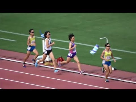 群馬県陸上競技選手権2018 女子1500m決勝