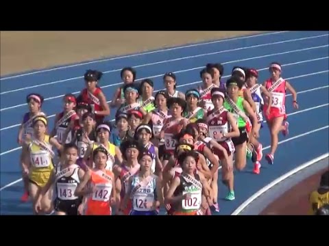 関東中学校駅伝2016 女子スタート・1区ラスト