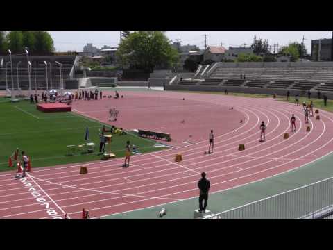 20170430群馬高校総体中北部地区予選男子400m4組