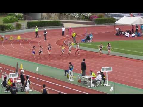 2017京都市内ブロック　女子100m1組～4組