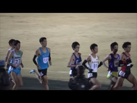平成国際大学長距離競技会2018.12.22 男子5000m18組