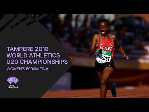 Women&#039;s 5000m Final - World Athletics U20 Championships Tampere 2018