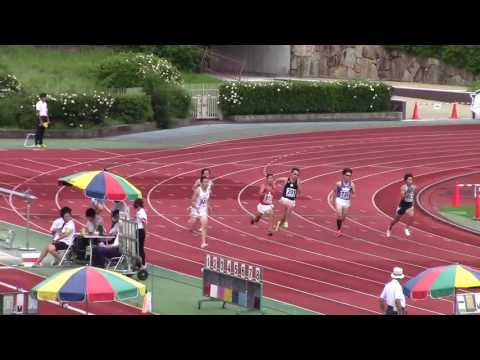 2016 西日本学生陸上 男子200m予選6