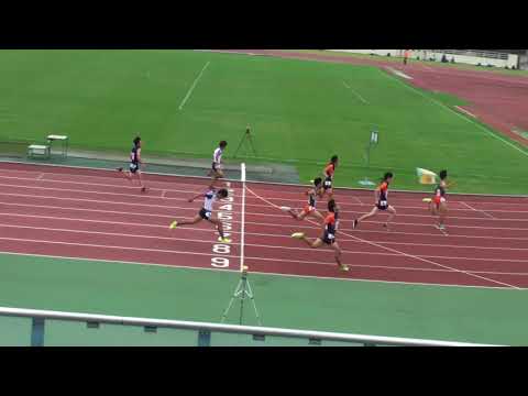 2017 茨城県高校新人陸上 県北地区男子100m決勝