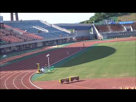 800m（女子7種競技）1組目　～愛媛県高校総体2017・陸上競技～