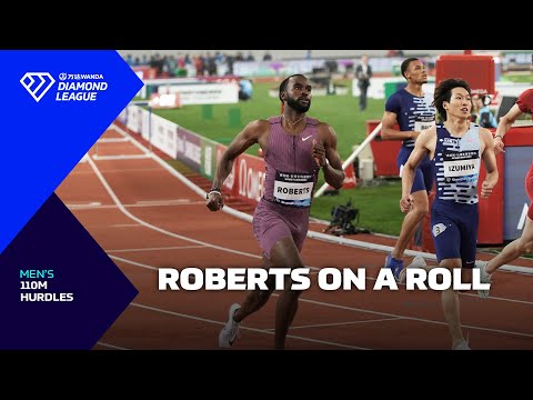 Daniel Roberts claims second successive win in Suzhou 110m hurdles - Wanda Diamond League 2024