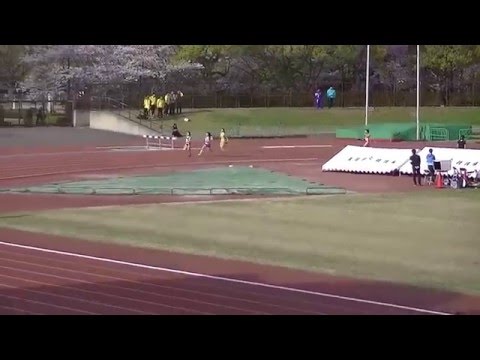 2016大阪インカレ　女子4×100ｍＲ　タイムレース決勝　第1組