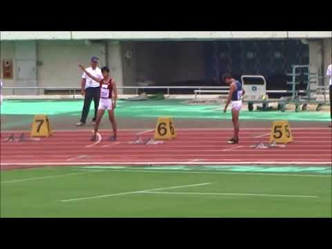 2018関西学生新人陸上競技選手権大会　男子200ｍ決勝