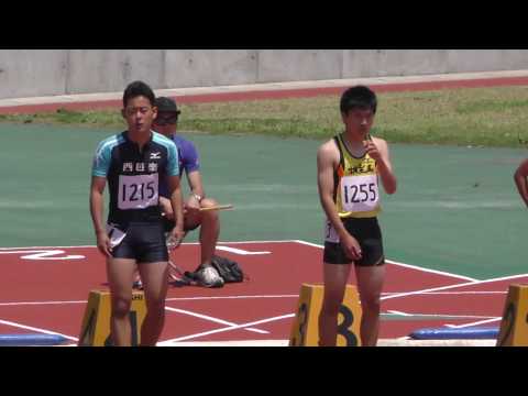 20170519群馬県高校総体陸上男子100m予選12組