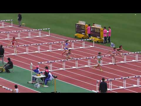 H30　南関東　女子100mH　予選3組