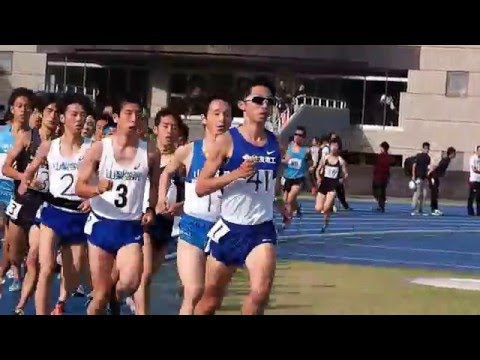 日体大記録会　男子5000m　第9組　2016年5月15日