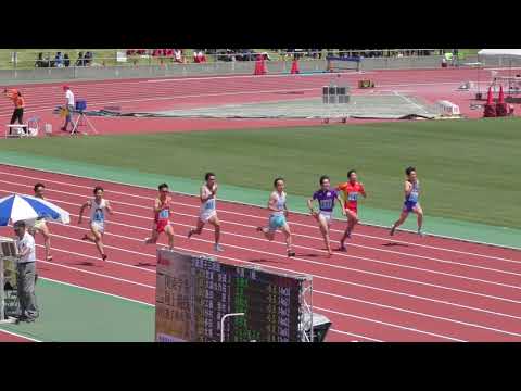 2019 関東インカレ陸上 男子2部 100m 準決勝2組