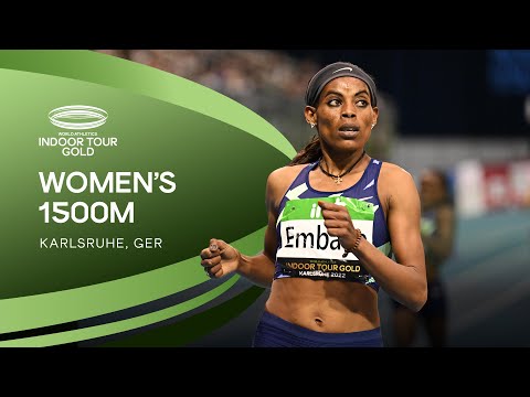 Ethiopian 1-2-3 in the women&#039;s 1500m | World Indoor Tour Gold Karlsruhe 2022