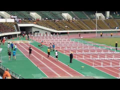 2017年度 兵庫春季記録会 ユニバー会場 男子110mH1組目（-0.7）