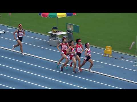 20180914110857県高校新人大会女1500ｍ予選3組 澤田 奈弥