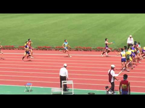 2016年長崎県高校総体 男子4×400mR決勝