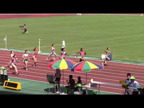 2016 日本インカレ陸上 女子100m予選6