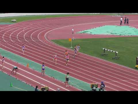 H30　千葉県高校総体　女子200m　予選2組