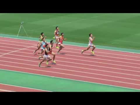 H28　関カレ　1部　男子100m　予選4組