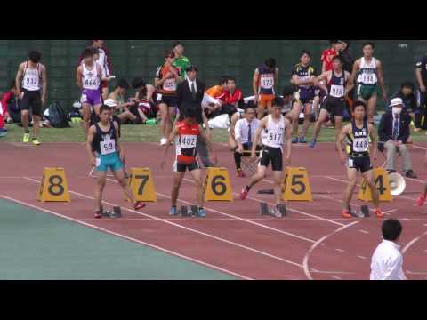 20170422群馬リレーカーニバル男子100m4組