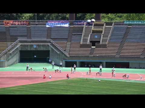 平成29年度 全国高校陸上北九州地区大会 女子200m決勝