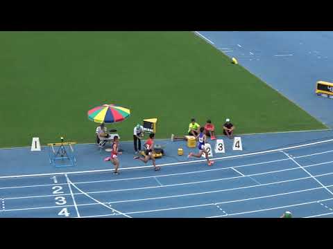 20180915113250県高校新人大会男800ｍ予選7組 内倉 大輔