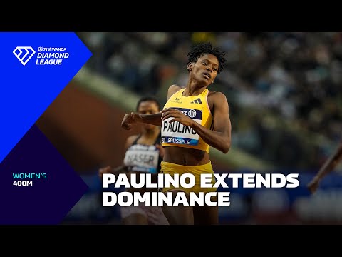 Marileidy Paulino rockets to ANOTHER Diamond Trophy in the 400m - Wanda Diamond League 2024