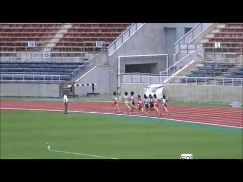 女子800m予選1組、1着：中尾真衣（伊万里商業高）　～第2回愛媛陸上競技協会強化記録会～