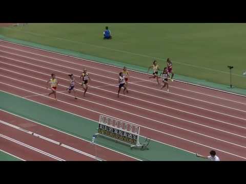 201600806_九州中学陸上(鹿児島)_3年女子100m_予選2組