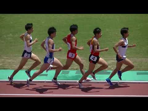20180520九州実業団陸上 ジュニア男子5000m