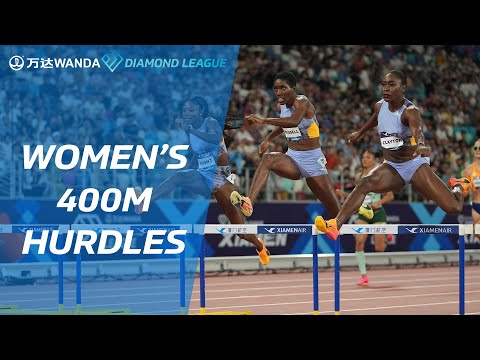 Rushell Clayton claims first 400m hurdles victory of the year in Xiamen - Wanda Diamond League 2023