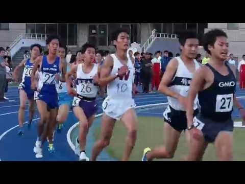日体大記録会 男子5000m 26組目 2016年6月5日