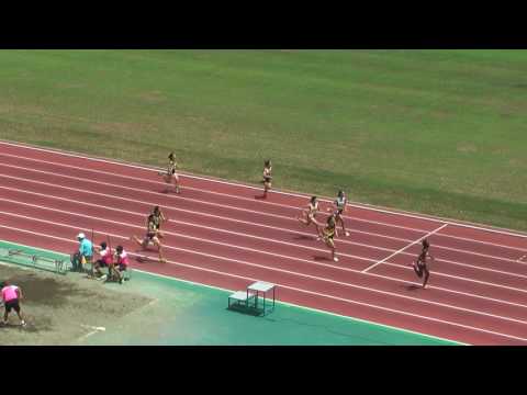 H29　千葉県中学総体　女子200m　決勝