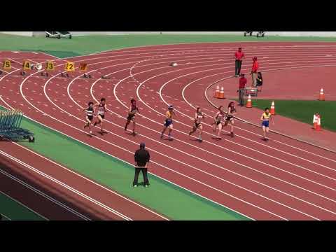 2018 茨城県高校総体陸上 女子100m決勝