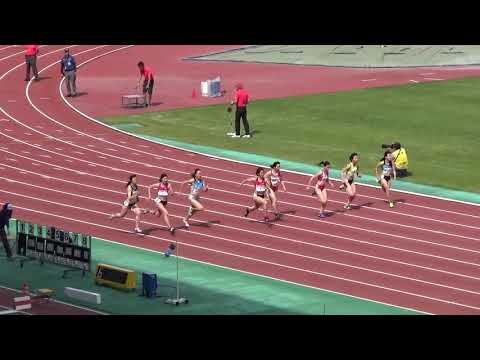 女子100m決勝 高橋明日香12.09(-0.6)東日本実業団2019