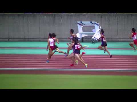 2017静岡ジュニアオリンピックB女子100ｍ決勝