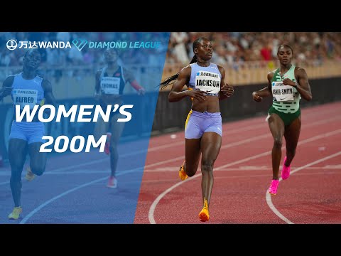 Jamaica&#039;s Shericka Jackson cruises to victory in Monaco 200m - Wanda Diamond League 2023