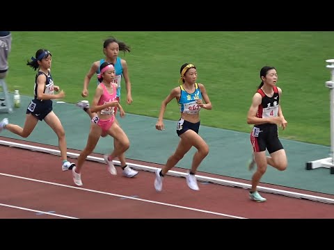 決勝 U16 女子1000m U18・U16陸上2024