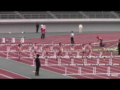 2015 東海学生秋季陸上 女子100mH 決勝
