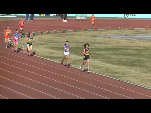 2017 12 23 松戸市記録会 女子1500m 柴崎