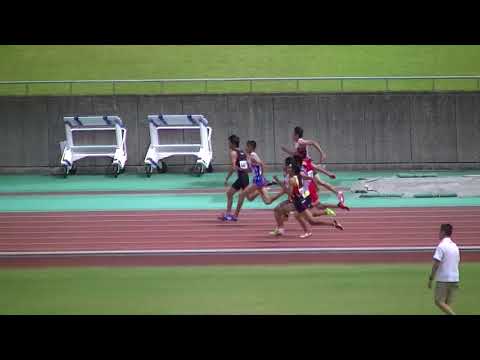 2017静岡ジュニアオリンピックB男子100ｍ決勝