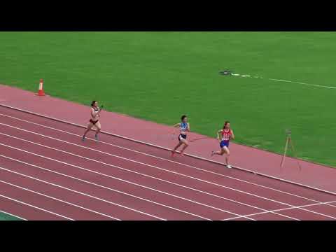 2018 茨城県選手権陸上 女子マイル予選2組