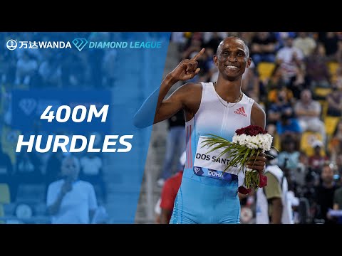 Alison Dos Santos sets new meeting record in Doha 400m hurdles - Wanda Diamond League 2022