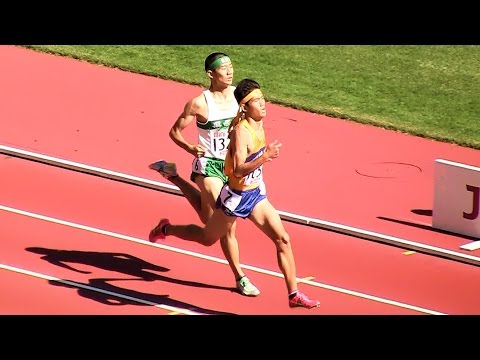 2015ユース陸上男子 800ｍ 予選2組 20151017