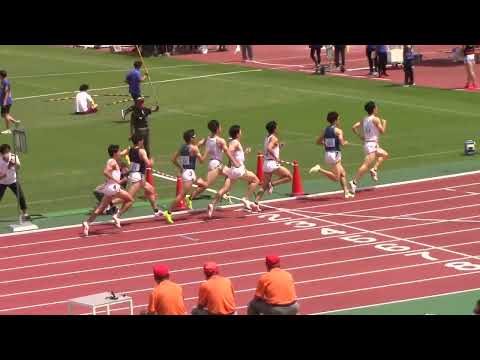 第99回関西学生陸上競技対校選手権大会　男子1部800ｍ決勝
