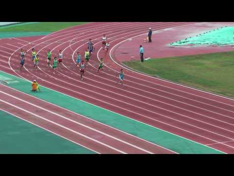 H29　千葉県中学総体　男子4x100mR　予選10組