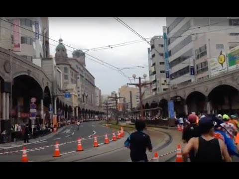 2016鹿児島マラソン スタートからフィニッシュまでダイジェスト Kagoshima Marathon