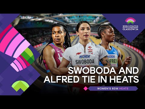 Swoboda and Alfred storm to 7.02 in heats 🔥 | World Indoor Championships Glasgow 24