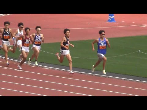 飯澤千翔が貫録の走り！ 2部,1部 予選 男子1500m 関東インカレ陸上2022